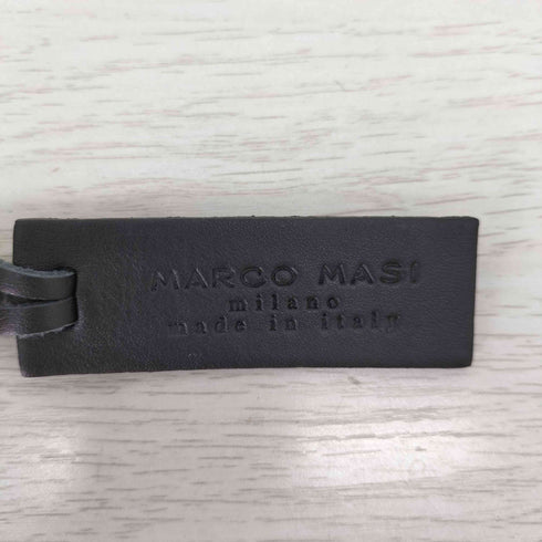 マルコマージ MARCO MASI カゴ レザー切替 ポーチ レディース